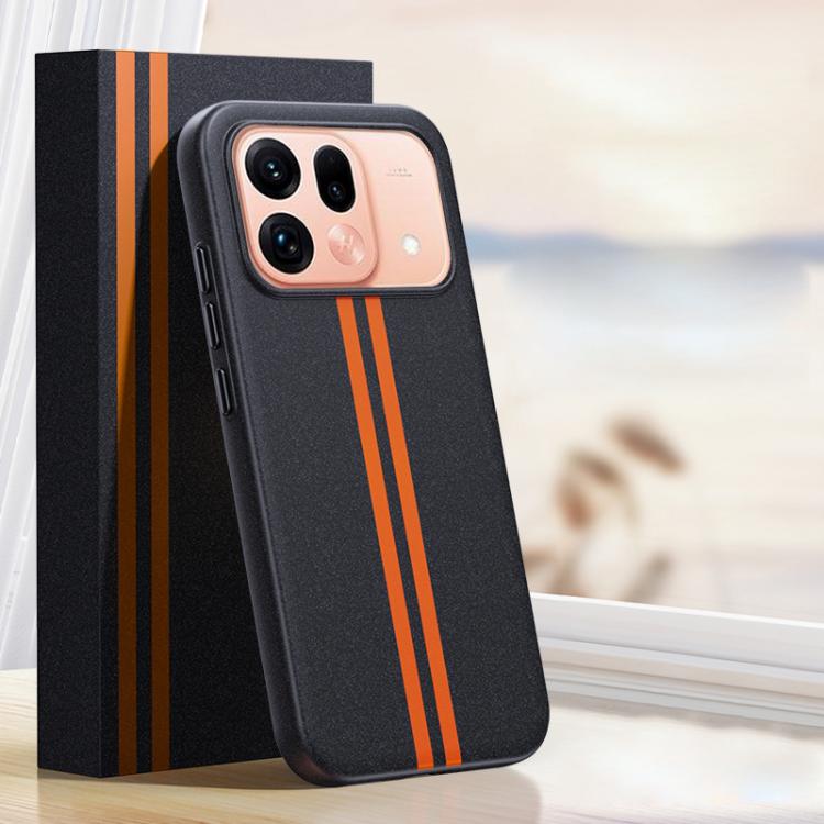 For OPPO Find X9s Pro 5G Boundless Rock Sand Starting Line Series Contrast Color Magnetic Phone Case