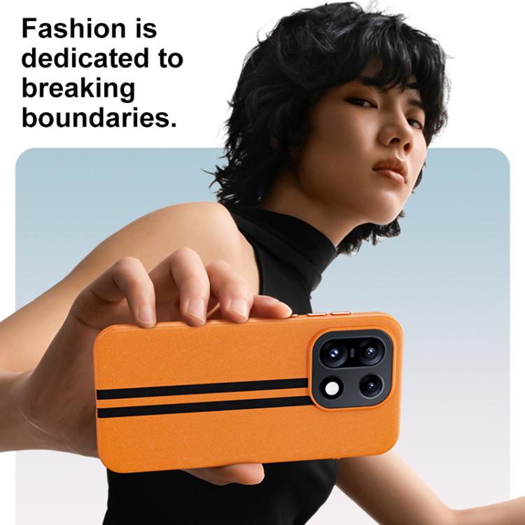 For OPPO Find X9s Pro 5G Boundless Rock Sand Starting Line Series Contrast Color Magnetic Phone Case