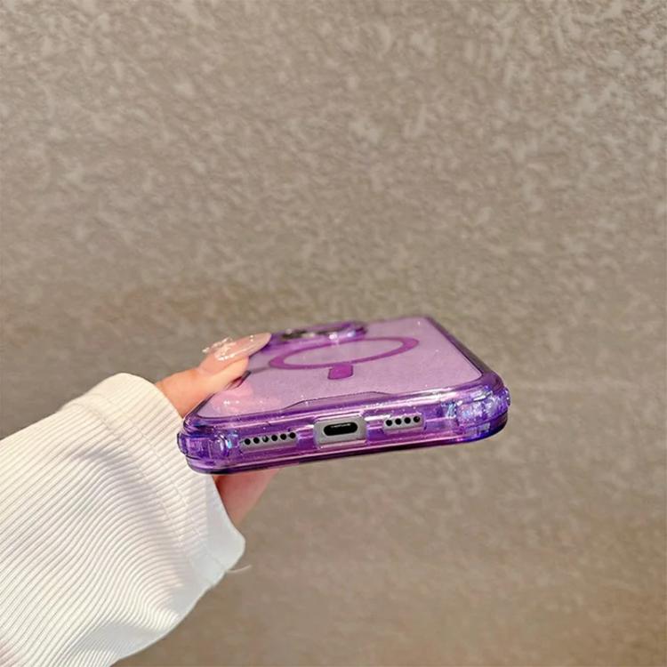 For iPhone 12 Pro Max Detachable 3 in 1 Glitter Magnetic Phone Case