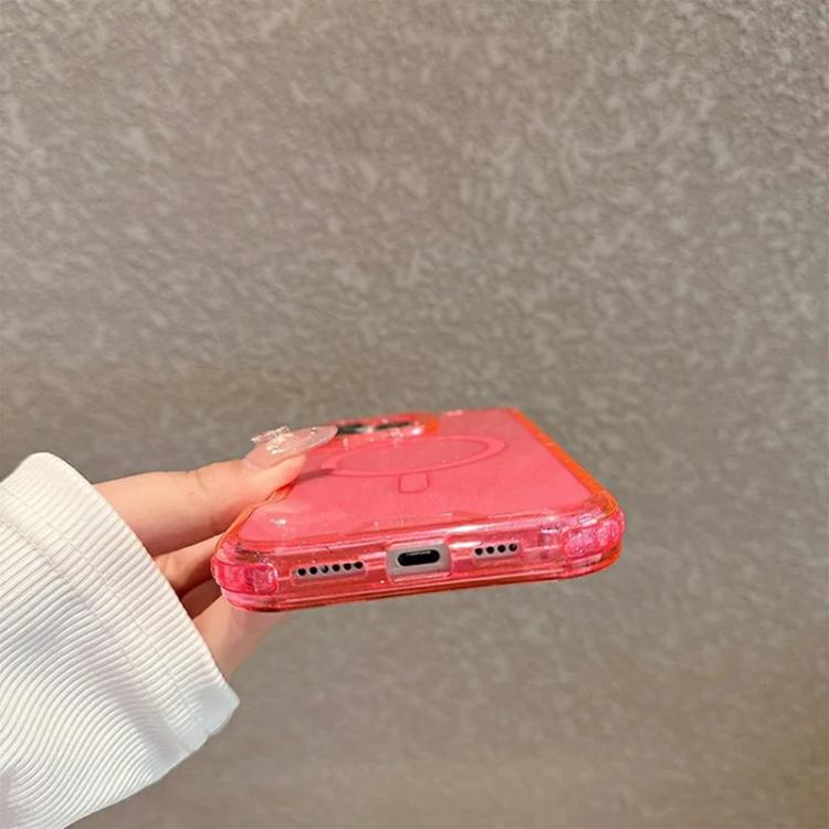 For iPhone 15 Pro Max Detachable 3 in 1 Glitter Magnetic Phone Case