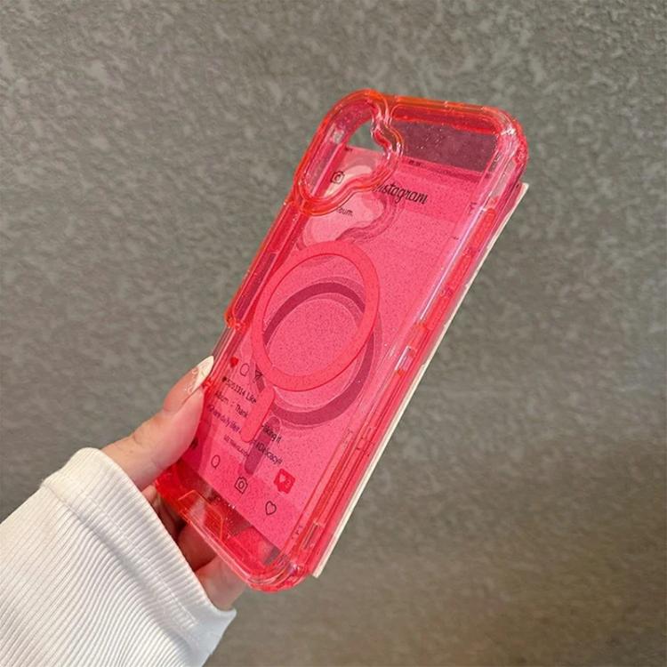 For iPhone 16 Detachable 3 in 1 Glitter Magnetic Phone Case