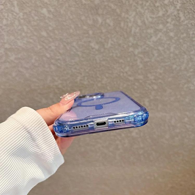 For iPhone 16 Pro Max Detachable 3 in 1 Glitter Magnetic Phone Case