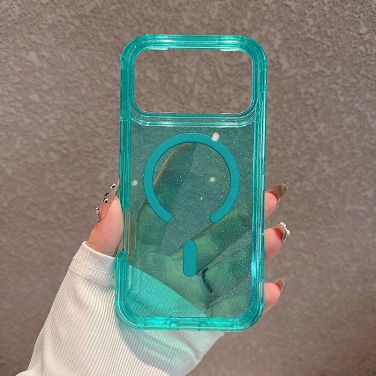 For iPhone Air Detachable 3 in 1 Glitter Magnetic Phone Case