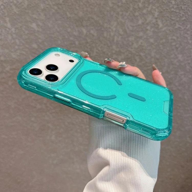 For iPhone Air Detachable 3 in 1 Glitter Magnetic Phone Case