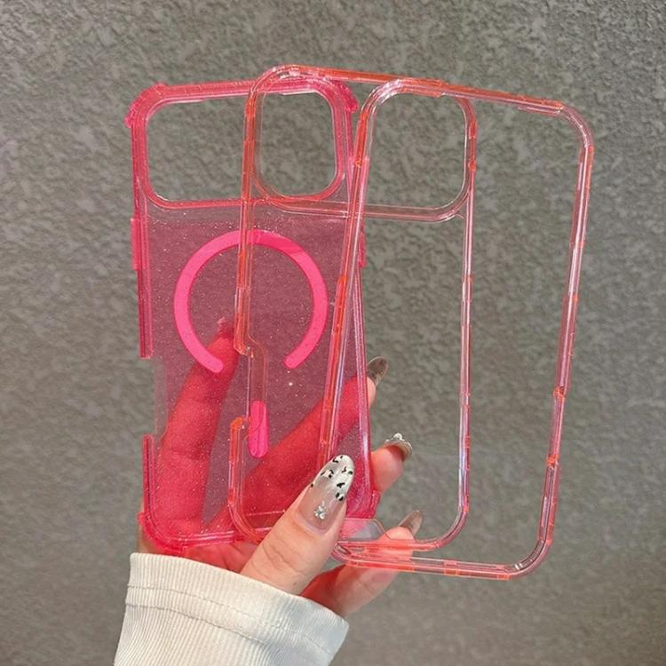 For iPhone 17 Pro Max Detachable 3 in 1 Glitter Magnetic Phone Case