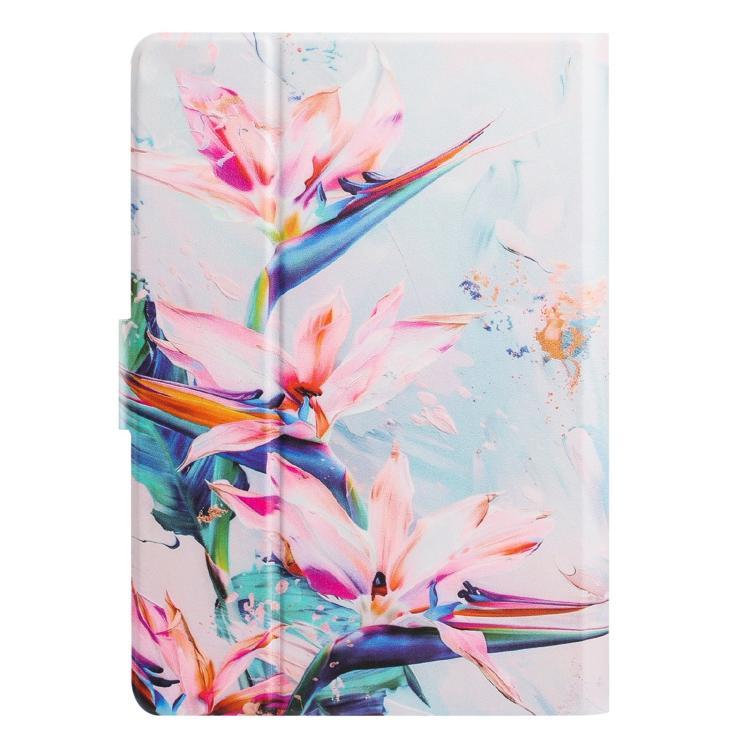 For Amazon Kindle Paperwhite 5 2021 Litchi Texture Voltage Painted Vegan Leather Smart Tablet Case