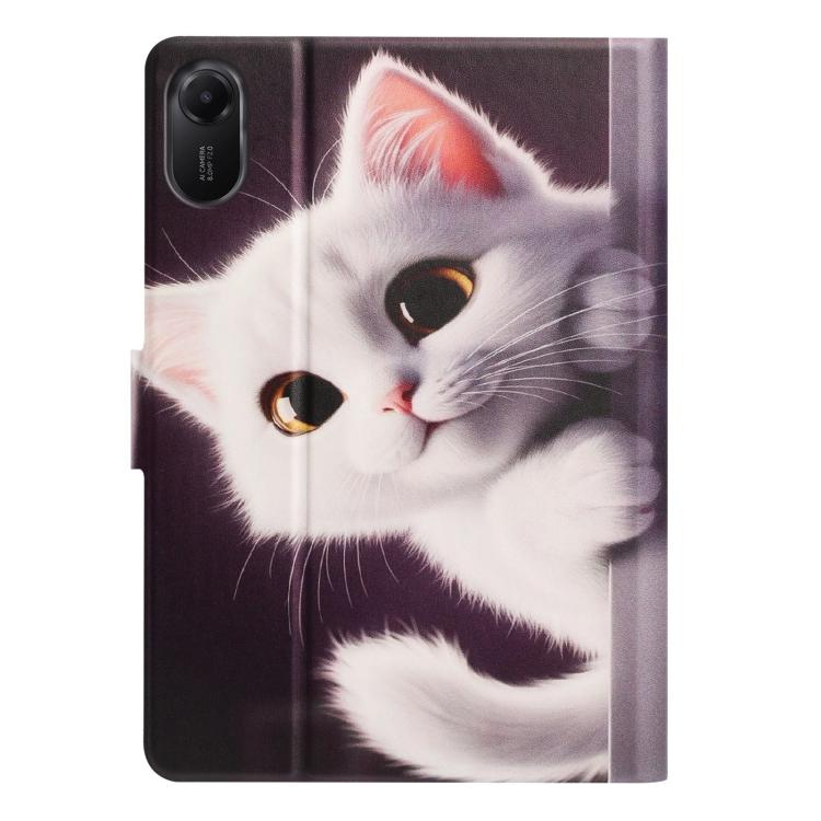 For Xiaomi Redmi Pad 2 11 2025 Litchi Texture Voltage Painted Vegan Leather Smart Tablet Case