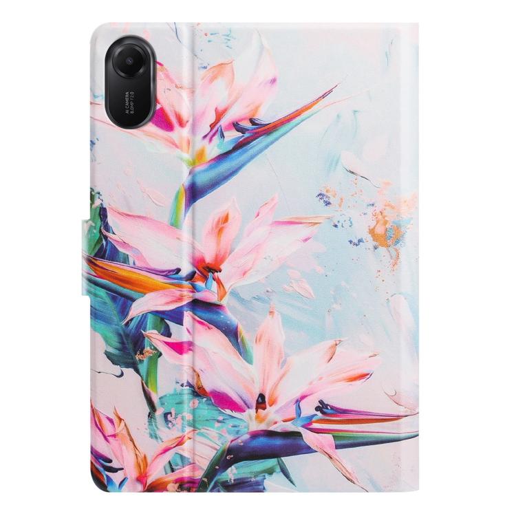 For Xiaomi Redmi Pad 2 11 2025 Litchi Texture Voltage Painted Vegan Leather Smart Tablet Case