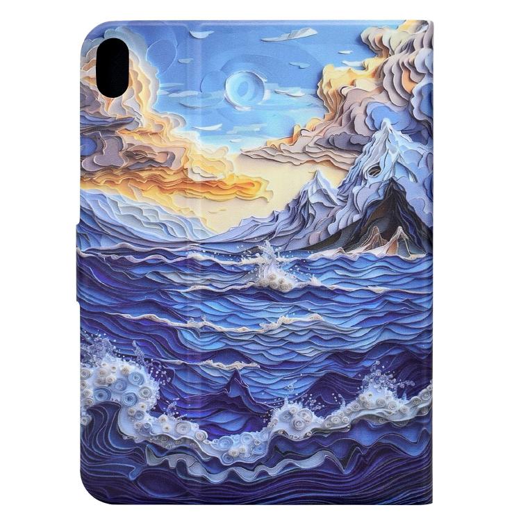 For Xiaomi Redmi Pad 2 Voltage Sewing Thread Painted Vegan Leather Smart Tablet Case