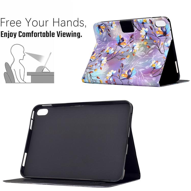 For Xiaomi Redmi Pad 2 Pro Voltage Sewing Thread Painted Vegan Leather Smart Tablet Case
