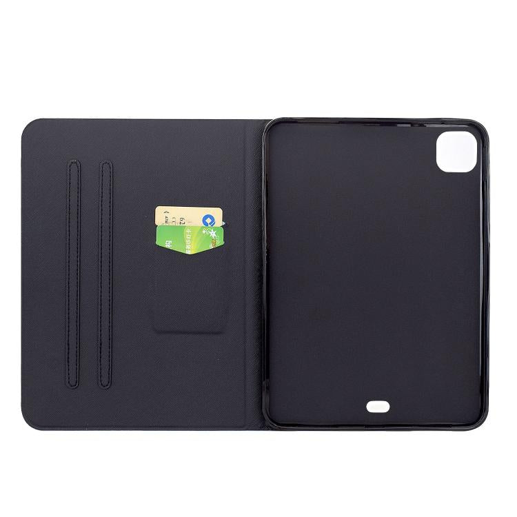 For Xiaomi Pad 7S Pro 12.5 Voltage Sewing Thread Painted Vegan Leather Smart Tablet Case