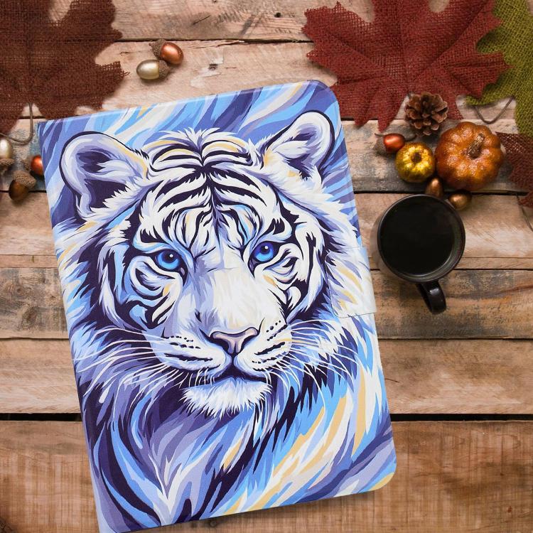 For Xiaomi Pad 7S Pro 12.5 Voltage Sewing Thread Painted Vegan Leather Smart Tablet Case