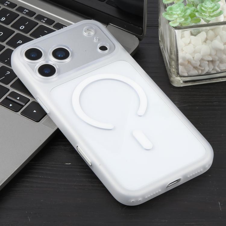 For iPhone 17 Pro Max DFANS DESIGN Full Coverage PC Clear Lens Frame Magnetic Phone Case