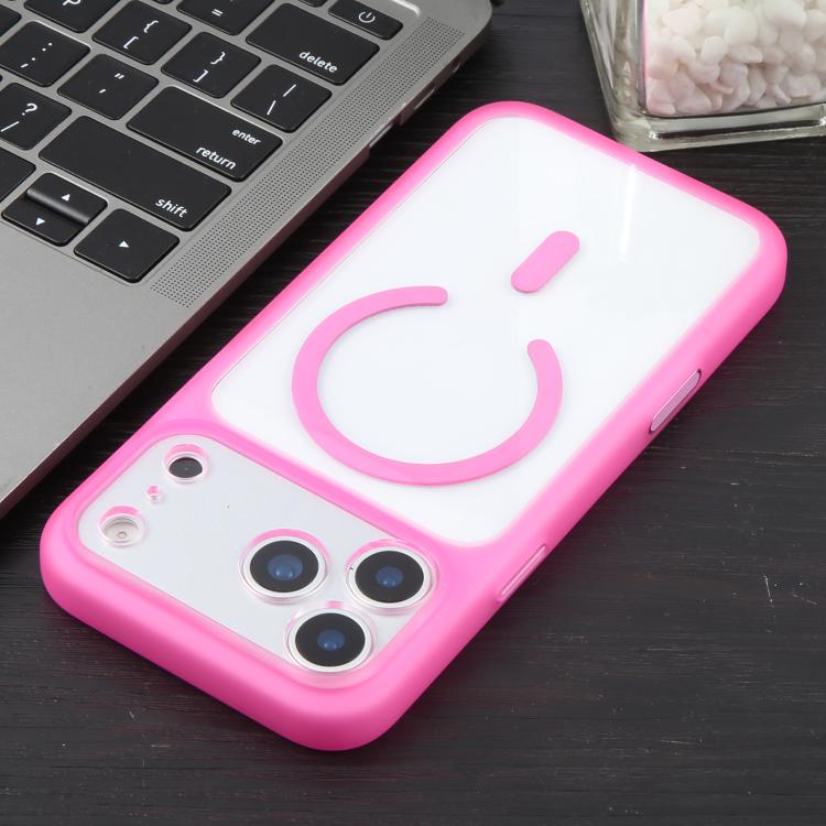 For iPhone 17 Pro Max DFANS DESIGN Full Coverage PC Clear Lens Frame Magnetic Phone Case