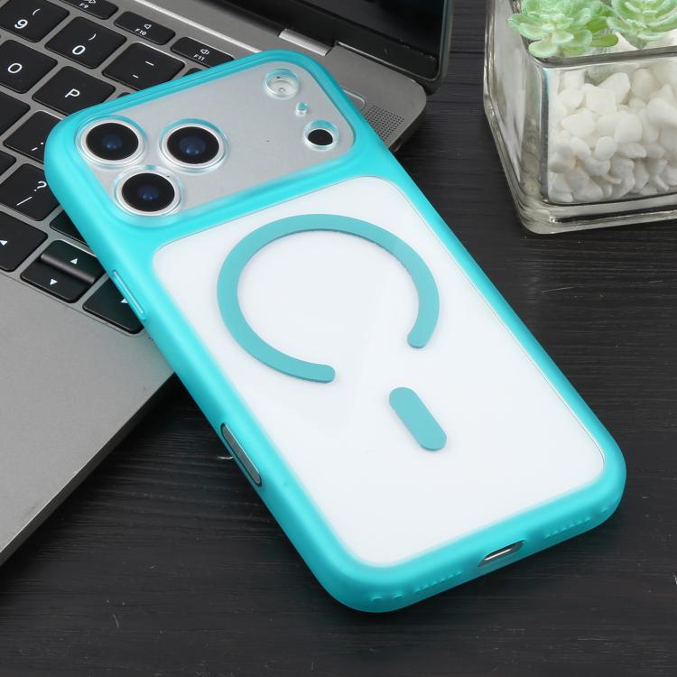 For iPhone 17 Pro Max DFANS DESIGN Full Coverage PC Clear Lens Frame Magnetic Phone Case