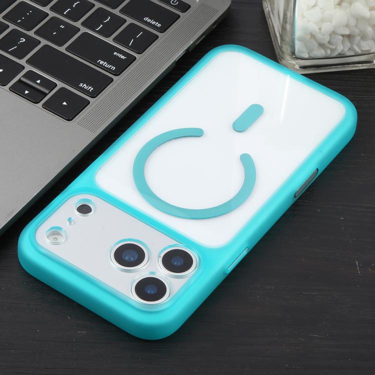For iPhone 17 Pro Max DFANS DESIGN Full Coverage PC Clear Lens Frame Magnetic Phone Case