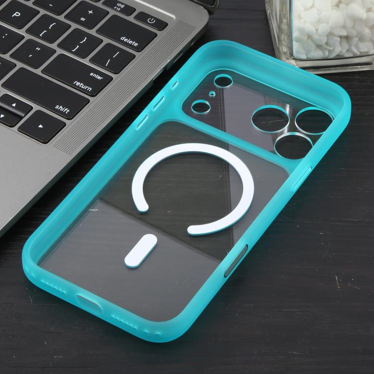 For iPhone 17 Pro Max DFANS DESIGN Full Coverage PC Clear Lens Frame Magnetic Phone Case