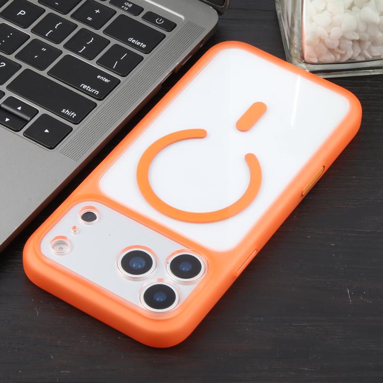 For iPhone 17 Pro Max DFANS DESIGN Full Coverage PC Clear Lens Frame Magnetic Phone Case