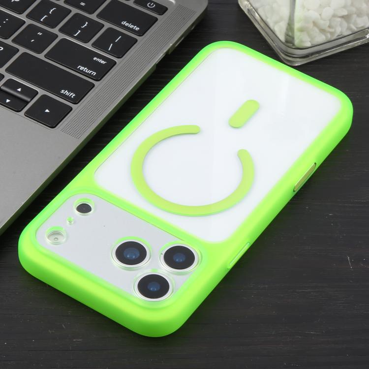 For iPhone 17 Pro Max DFANS DESIGN Full Coverage PC Clear Lens Frame Magnetic Phone Case