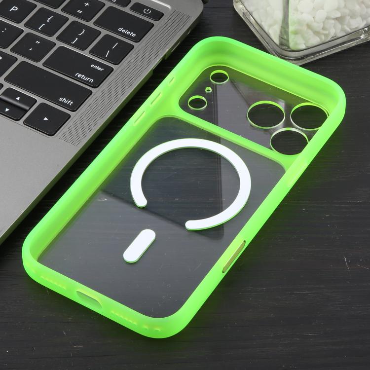 For iPhone 17 Pro Max DFANS DESIGN Full Coverage PC Clear Lens Frame Magnetic Phone Case