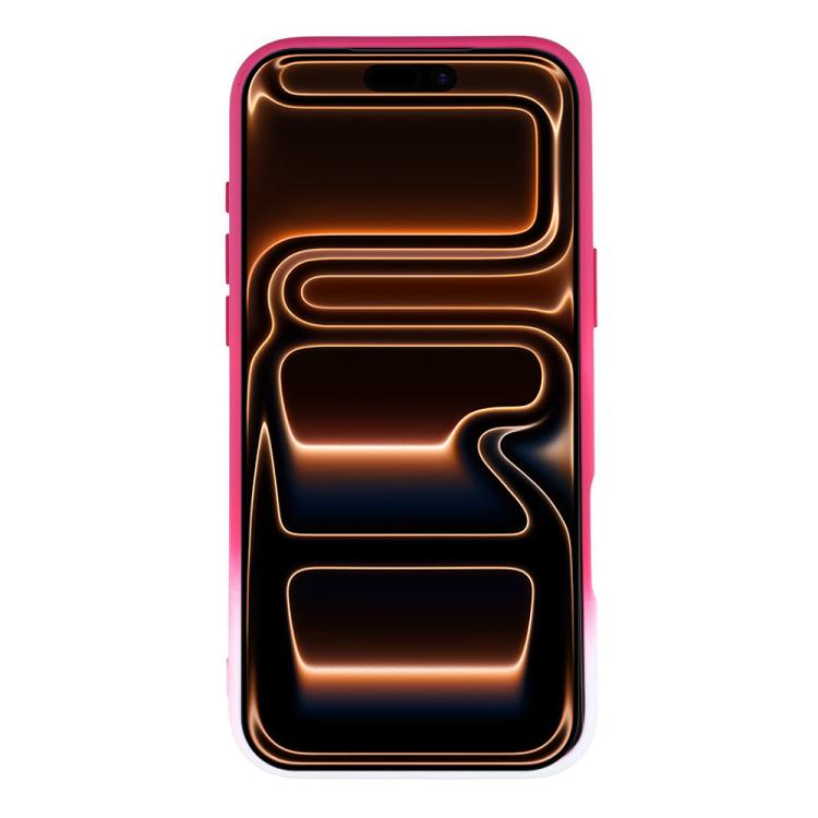 For iPhone 17 Pro Max Dual-Color Gradient TPU + Fiber Lining Phone Case with Lens Protector