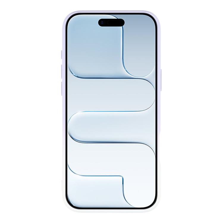 For iPhone Air Dual-Color Gradient TPU + Fiber Lining Phone Case with Lens Protector