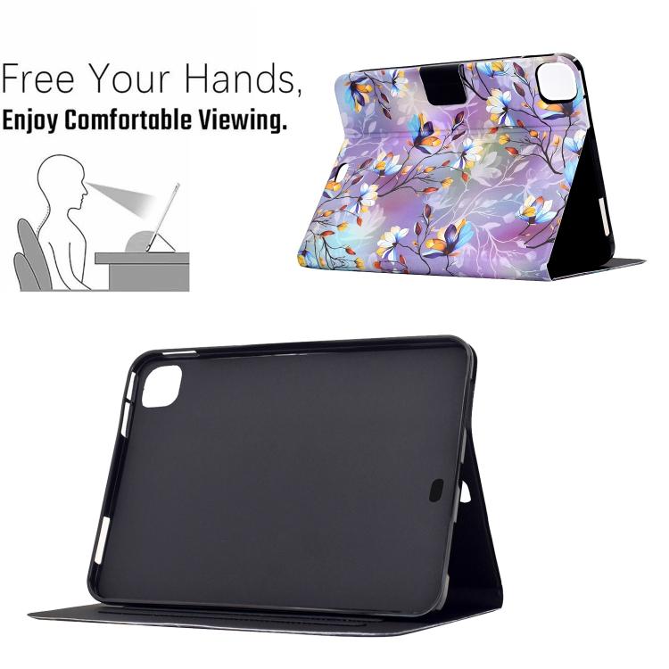 For Honor Pad X9a / X9 Pro Voltage Sewing Thread Painted Vegan Leather Tablet Case