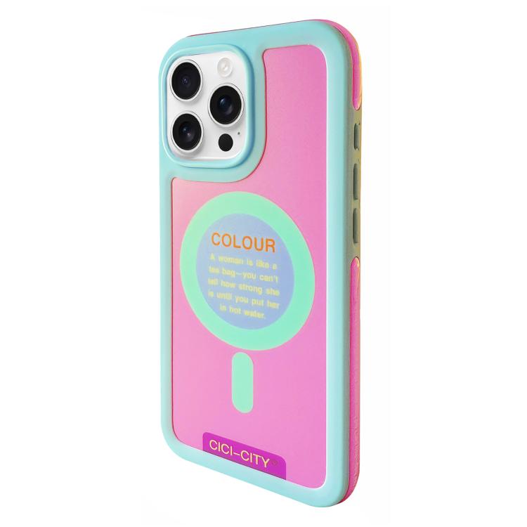 For iPhone 15 Pro Max CICI-CITY CH-59 Dopamine Anti-Collision Magnetic Phone Case