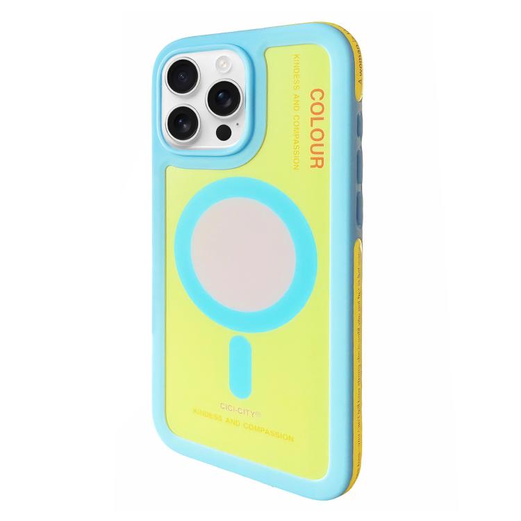 For iPhone 15 Pro CICI-CITY CH-59 Dopamine Anti-Collision Magnetic Phone Case