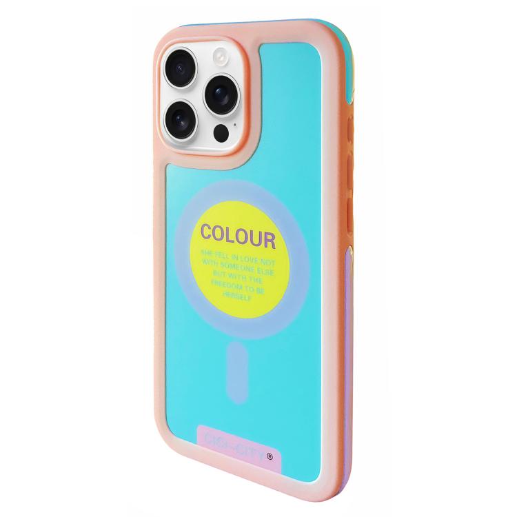 For iPhone 15 Pro CICI-CITY CH-59 Dopamine Anti-Collision Magnetic Phone Case