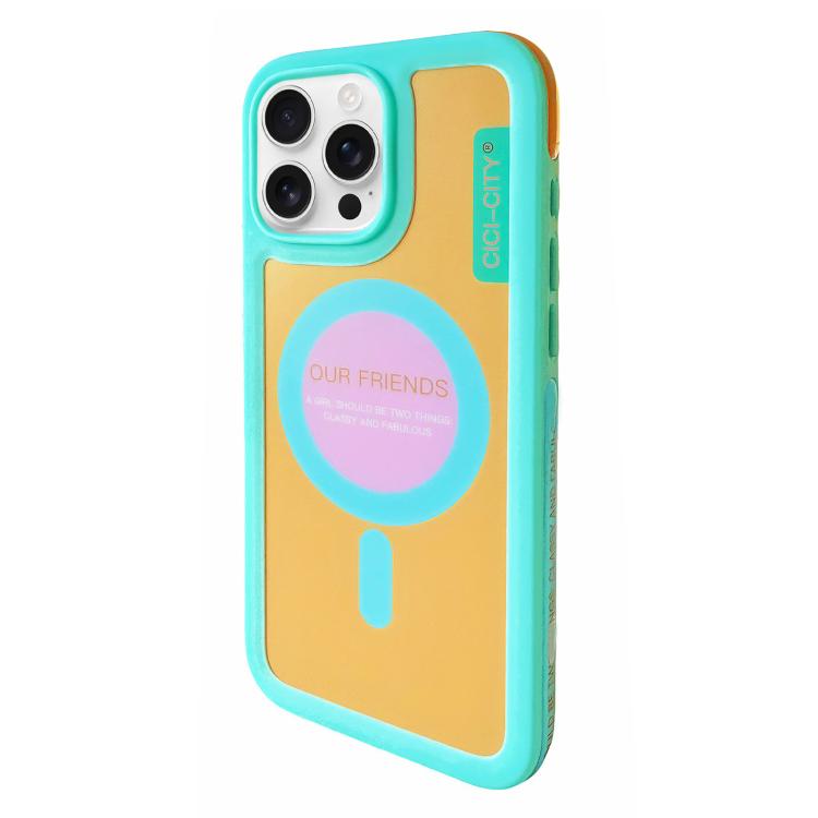 For iPhone 15 Pro CICI-CITY CH-59 Dopamine Anti-Collision Magnetic Phone Case