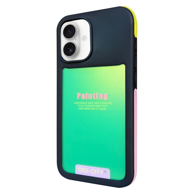 For iPhone 17 CICI-CITY CH-60 Dopamine Dual-Tone Anti-Collision Phone Case