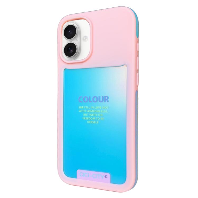 For iPhone 17 CICI-CITY CH-60 Dopamine Dual-Tone Anti-Collision Phone Case