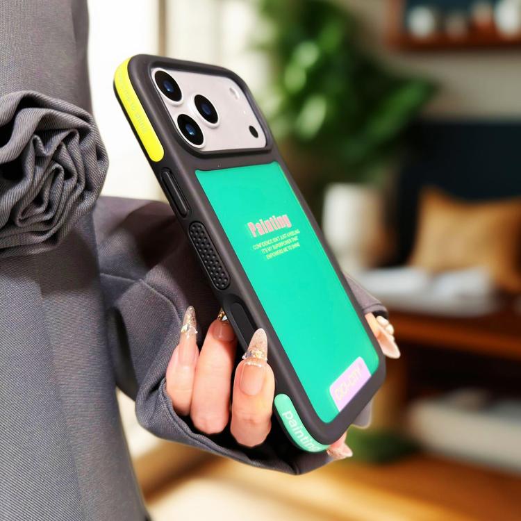 For iPhone 16 Pro CICI-CITY CH-60 Dopamine Dual-Tone Anti-Collision Phone Case