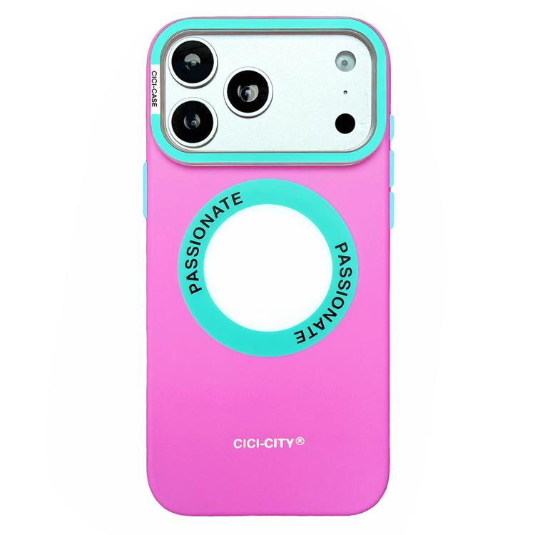 For iPhone 17 Pro Max CICI-CITY CH-62 Dopamine Dual-Tone Matte Magnetic Phone Case