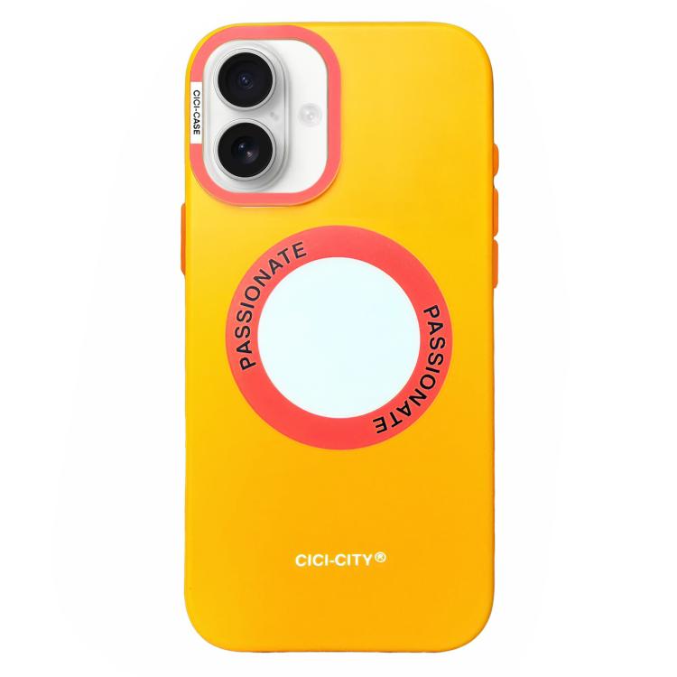 For iPhone 17 CICI-CITY CH-62 Dopamine Dual-Tone Matte Magnetic Phone Case