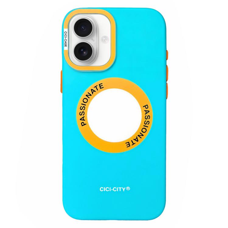 For iPhone 17 CICI-CITY CH-62 Dopamine Dual-Tone Matte Magnetic Phone Case