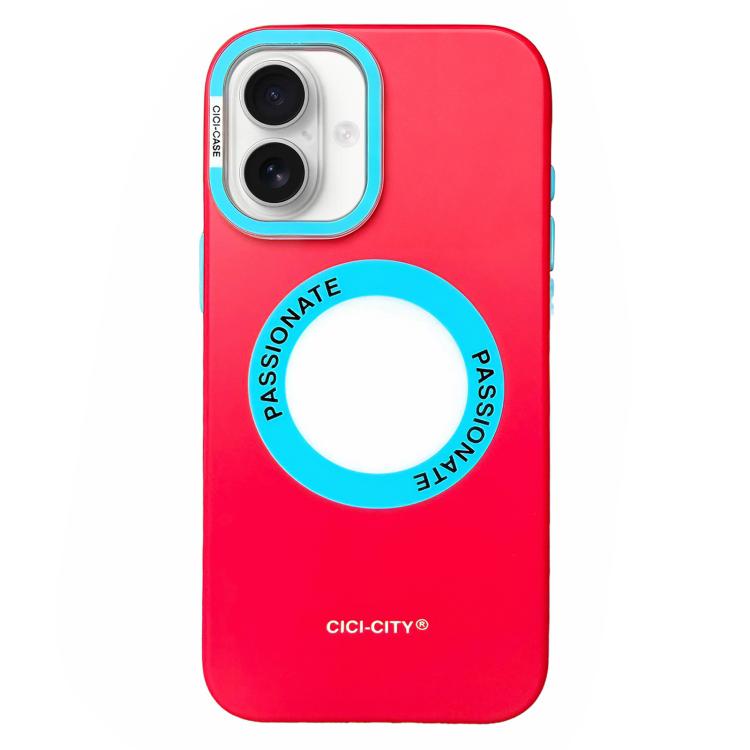 For iPhone 17 CICI-CITY CH-62 Dopamine Dual-Tone Matte Magnetic Phone Case