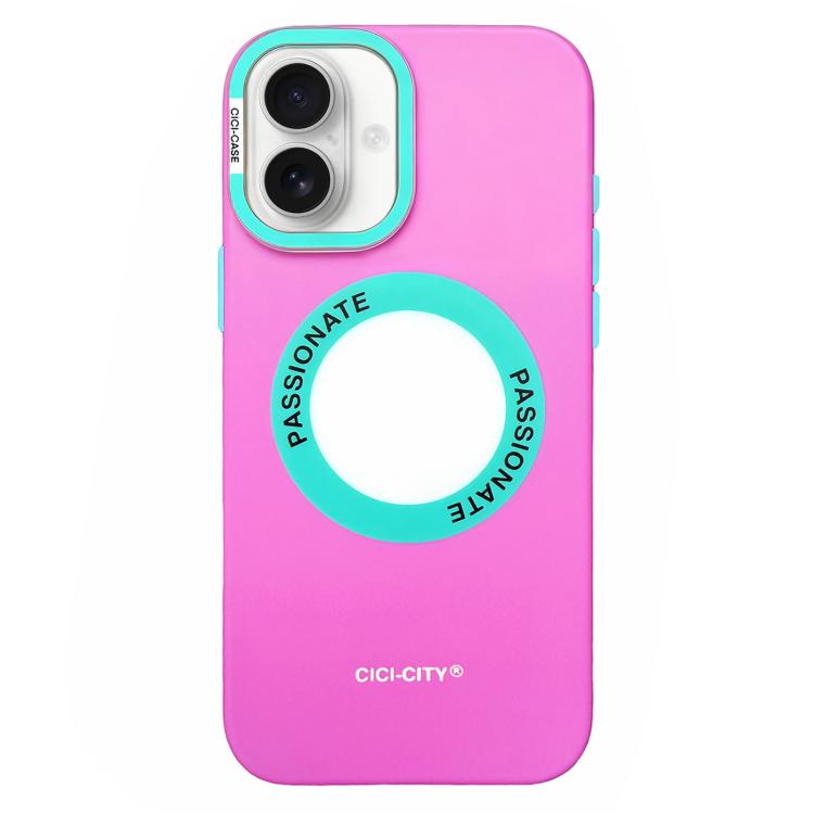 For iPhone 17 CICI-CITY CH-62 Dopamine Dual-Tone Matte Magnetic Phone Case