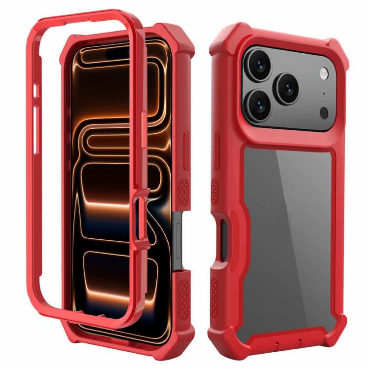 For iPhone 17 Pro Max Reinforced Corner Design TPU + PC Shockproof Phone Case