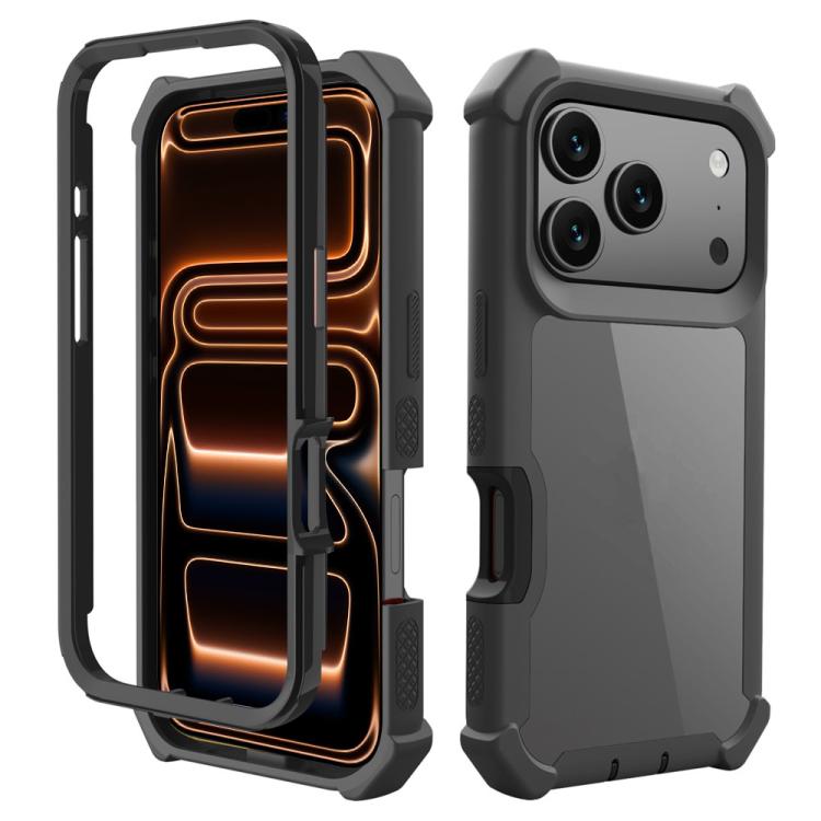 For iPhone 17 Pro Reinforced Corner Design TPU + PC Shockproof Phone Case