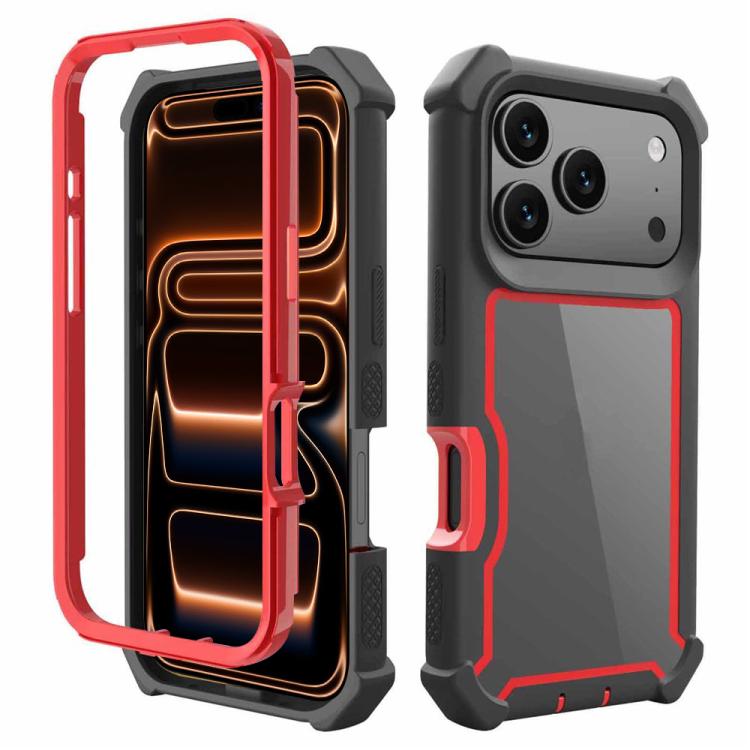 For iPhone 17 Pro Reinforced Corner Design TPU + PC Shockproof Phone Case
