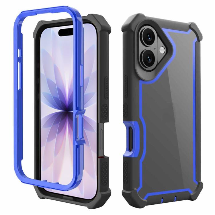 For iPhone 17 Reinforced Corner Design TPU + PC Shockproof Phone Case