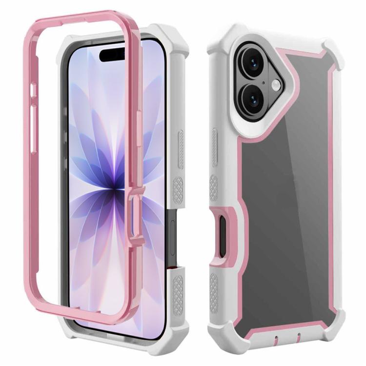 For iPhone 17 Reinforced Corner Design TPU + PC Shockproof Phone Case