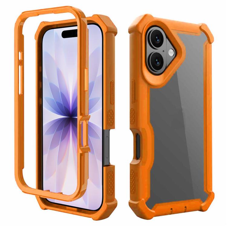 For iPhone 17 Reinforced Corner Design TPU + PC Shockproof Phone Case