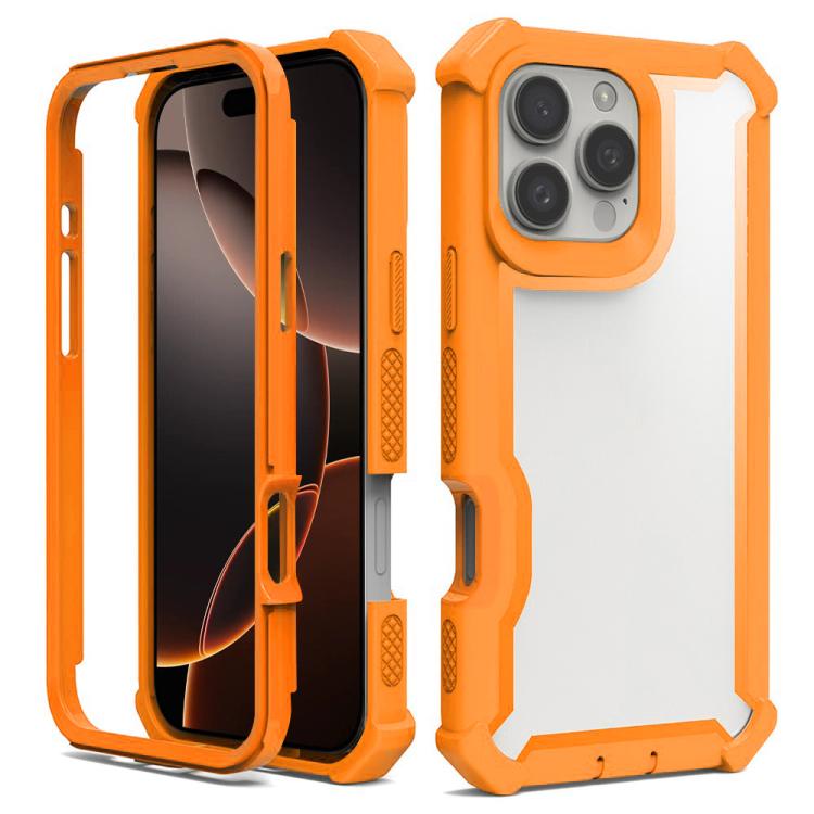 For iPhone 16 Pro Max Reinforced Corner Design TPU + PC Shockproof Phone Case