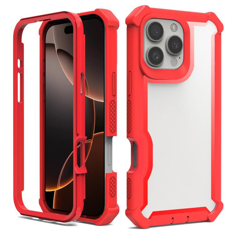 For iPhone 16 Pro Reinforced Corner Design TPU + PC Shockproof Phone Case