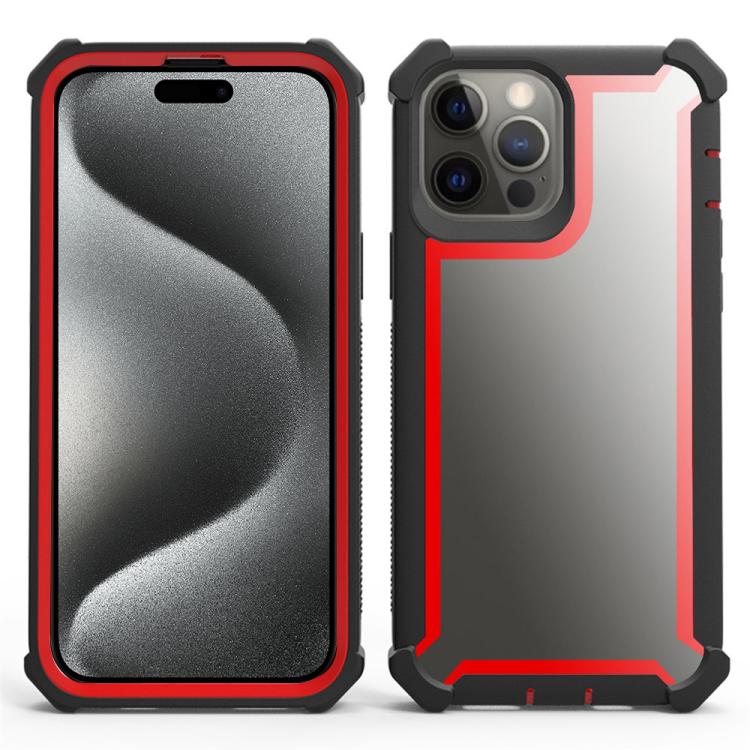 For iPhone 15 Pro Max Reinforced Corner Design TPU + PC Shockproof Phone Case
