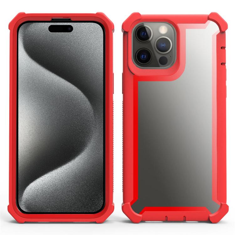 For iPhone 15 Pro Reinforced Corner Design TPU + PC Shockproof Phone Case