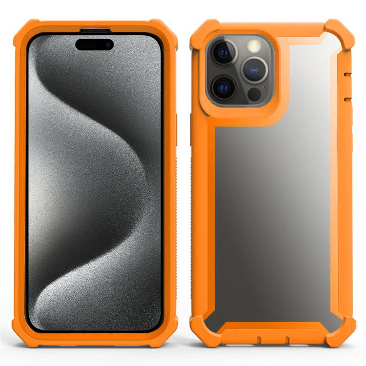 For iPhone 15 Pro Reinforced Corner Design TPU + PC Shockproof Phone Case